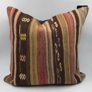 Loloi One Of A Kind Turkish Kilim Rug Pillow Cushion Cover